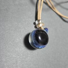 宇宙ガラス ペンダント ハンドメイド ネックレス 宇宙玉 宇宙の画像