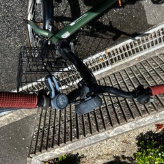 折りたたみ自転車の画像