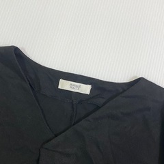 3、リボン付き ロングワンピース レディース服の画像