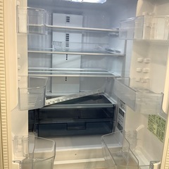 6ドア冷蔵庫　SHARP SJ-MF46J-W 2021年製　457Lの画像