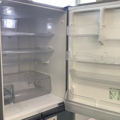 5ドア冷蔵庫　AQUA AQR-SD42F 2017年製　415Lの画像