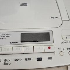 東芝　TOSHIBA　ラジカセ　CDの画像