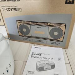 東芝　TOSHIBA　ラジカセ　CDの画像
