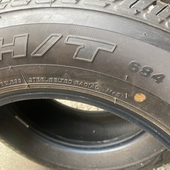 BS 175/80R16 1本 背面タイヤ未使用品の画像