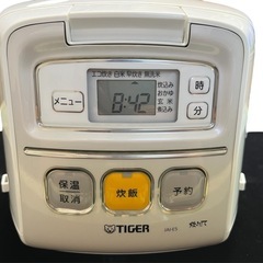 TIGER（タイガー魔法瓶） 　炊飯器　炊きたて　JAI-55E5　3合の画像