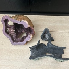 水槽用オブジェ３点の画像