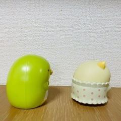すみっコぐらし　ペンギン　ネコ　フィギュアの画像