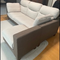 大川家具ソファの画像