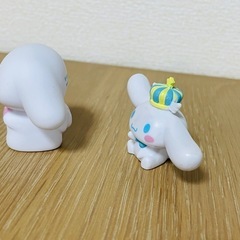 シナモロール　フィギュア　サンリオ　2点　おもちゃの画像