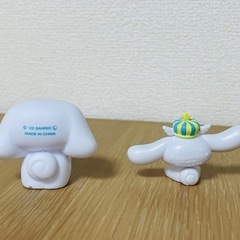 シナモロール　フィギュア　サンリオ　2点　おもちゃの画像