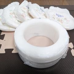 コンビ ポイテック共用スペアカセットとメリーズBIGオムツの画像