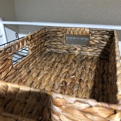 カゴ小物入れの画像