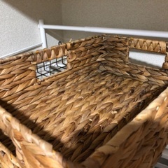 カゴ小物入れの画像