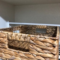カゴ小物入れの画像