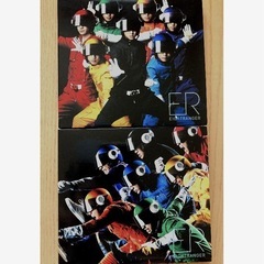 2枚とも特典DVD付き・SUPER EIGHT 関ジャニ∞ エイトレンジャー ER 初回限定盤ABセットの画像