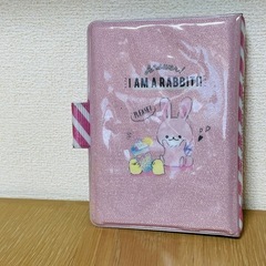 手帳　こども　ピンク　うさぎの画像