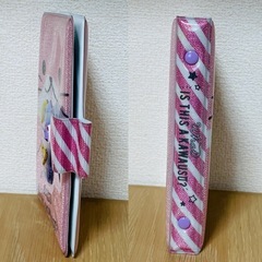 手帳　こども　ピンク　うさぎの画像