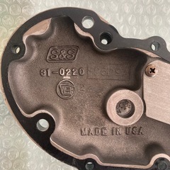 ハーレーダビッドソン　パンヘッド　カムカバー　4本フィン　S&S 31-0220の画像