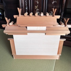 神棚　屋根違い三社造りの画像