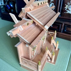 神棚　屋根違い三社造りの画像