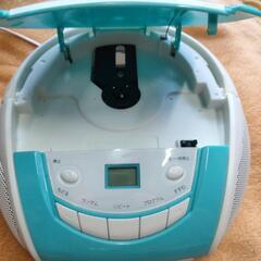小さいCDラジオの画像