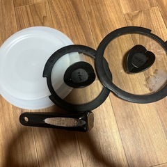 ガス火専用 ティファール9点セット美品の画像