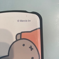 AQUOS wish3 『ミッフィー』/耐衝撃ケース ミッフィーとメラニー　白色の画像