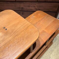 【武蔵小山店】 廃盤　廃番　希少　アクメ　アクメファニチャー　acme　furniture　POCATELLO SHELF 2018 ポカテロシェルフ オーク材 ヴィンテージ 3段シェルフ 14万 無垢材　ビンテージ　カントリー オーク  シェルフ　棚　ラック　飾り棚　間仕切り　パーテーション　サイドボード　オープンシェルフ　ローボード　カウンター　の画像
