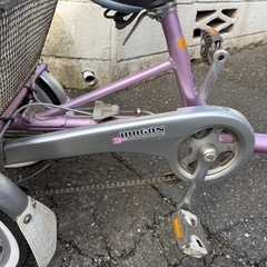 ブリジストン　ワゴン　WAGON　大人用三輪車　走行確認済み　引取りのみ　自転車　画像優先しますの画像