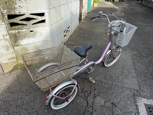 ブリジストン　ワゴン　WAGON　大人用三輪車　走行確認済み　引取りのみ　自転車　画像優先します