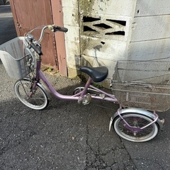 ブリジストン　ワゴン　WAGON　大人用三輪車　走行確認済み　引取りのみ　自転車　画像優先しますの画像