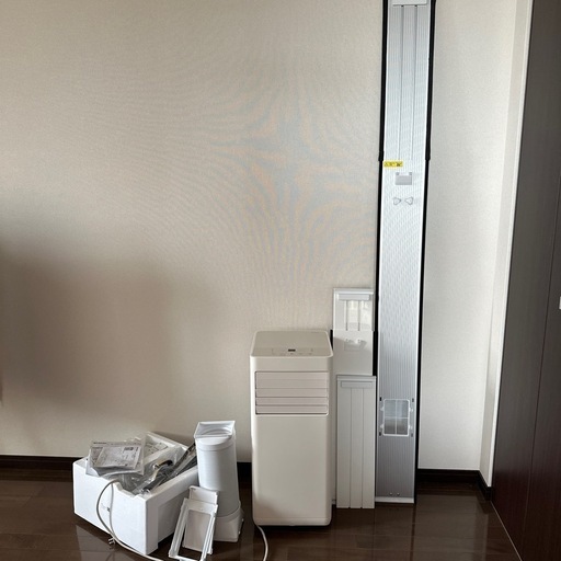 ポータブルクーラー　ロング窓パネル付き