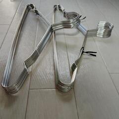 【決まりました】新品未使用　ステンレスハンガー　20本の画像