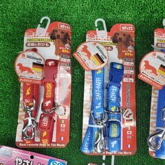 【展示 在庫品 まとめて8点】ペティオ 小型犬 首輪 引きひも しつけ口輪の画像