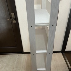棚　本棚　ディスプレイ　木製の画像