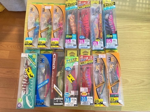 エギの未開封セット