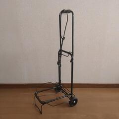 折りたたみ キャリーカート 台車 黒の画像