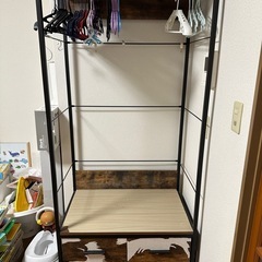 ハンガーラック　新品値段24990の画像