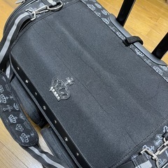 ペット用キャリーバッグ  ナスカン２つ、　キャスター付き　【ペットパラダイス】の画像