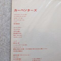 昭和レトロ　LPレコード　カーペンターズ(2枚組)の画像