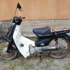 ホンダ、カブC50,セル付き4速　不動車、ベースに。の画像