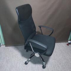 美品 タンスのゲン パソコン、オフィス ハイバックチェア   の画像