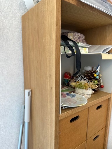 再募集　無印　スタッキングシェルフと引き出し2つ