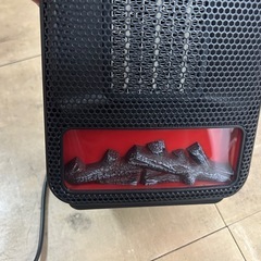 良品　ファンヒーター セラミックヒーター 2秒速暖 1200W ヒーター 足元 オフィス 暖房器具 セラミックファンヒーター 風量2段階 LCD表示 の画像