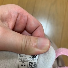 ニューバランスのスニーカー　18.5cmの画像