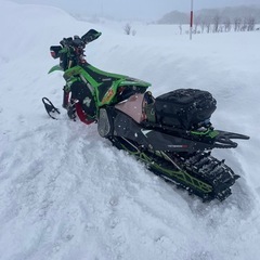 スノーバイクカワサキKX450 イエティ137の画像