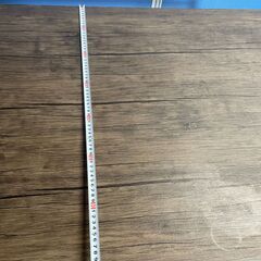 【美品】食卓テーブル ブラウン系 木目調 お洒落 長方形 解体可能 早い者勝ち 引取歓迎 配送OKの画像