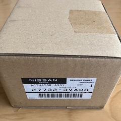 日産 純正部品 アクチエーター アッセンブリー エアー ミツクス 品番 27732-3VA0B 新品未開封品。送料込み。の画像