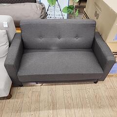 二人掛けソファー　グレーの画像