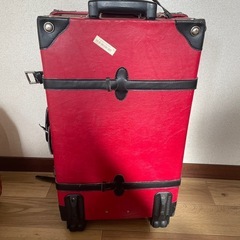 レトロなキャリーケース／インテリア雑貨にも◎の画像